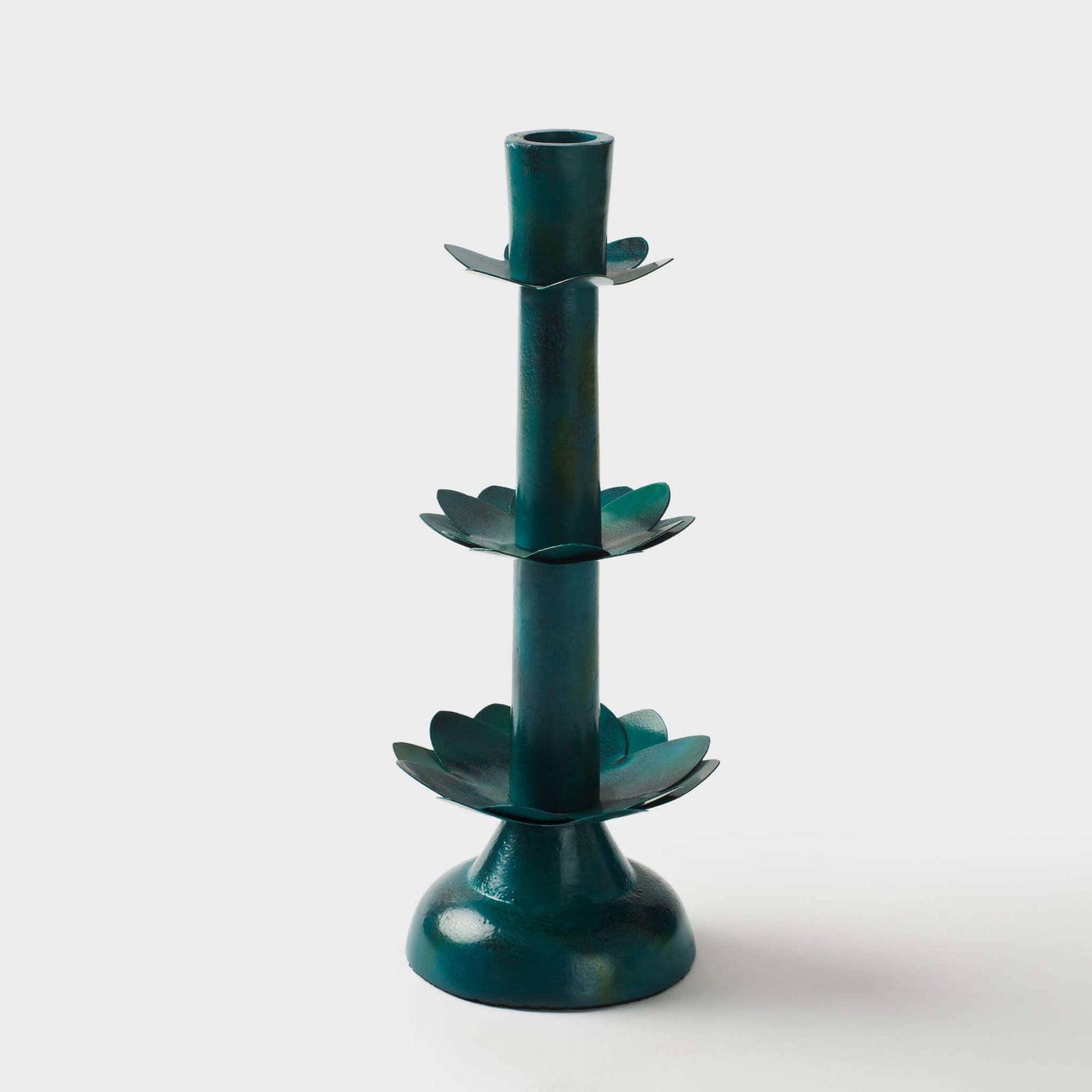 Lotus Bloom Tapered Candleholders