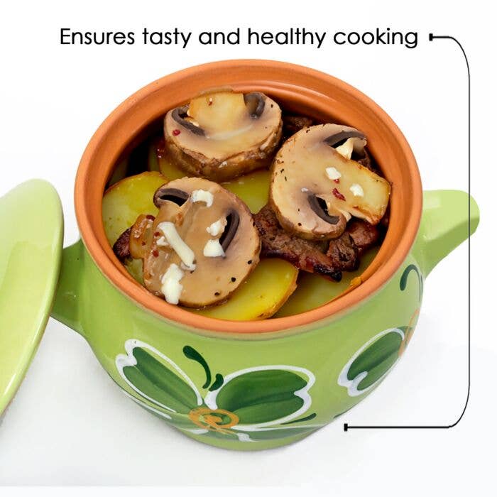 Stoneware Ramekins Set of 2 (Green)