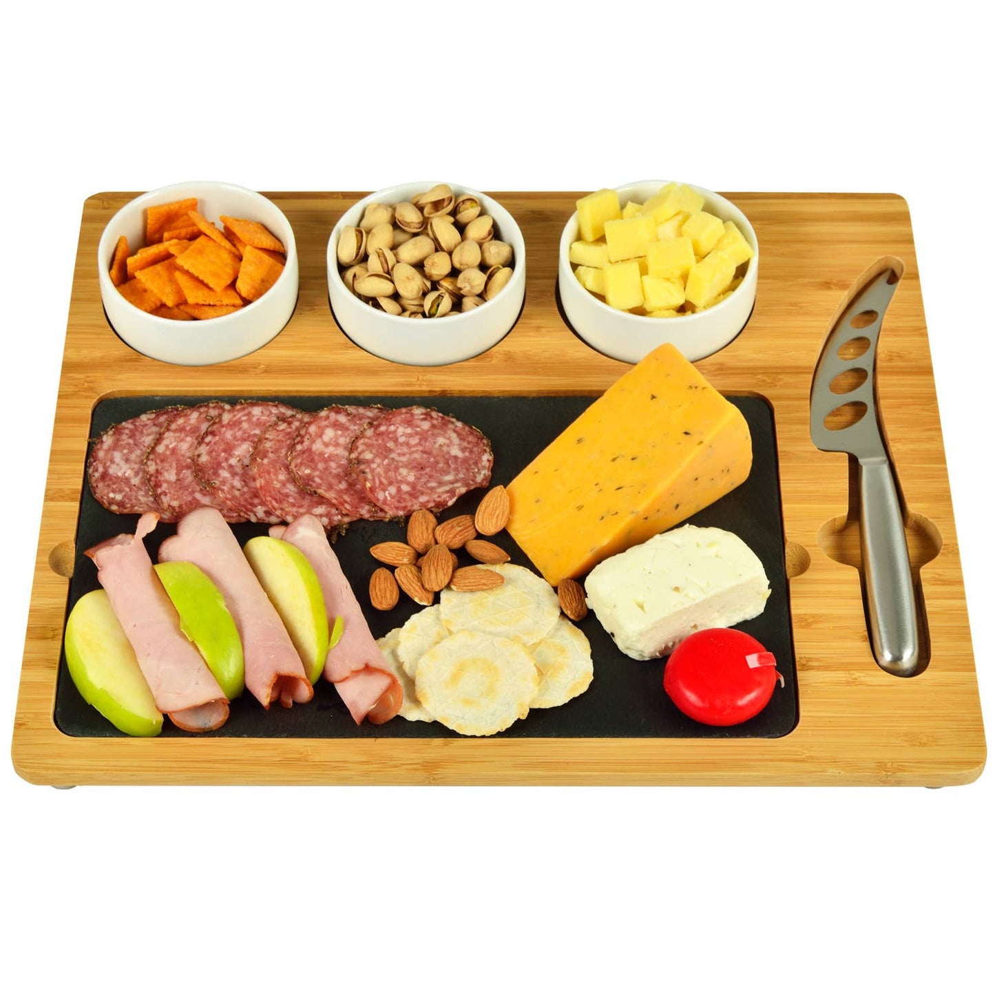 Bamboo / Slate Cheese Platter