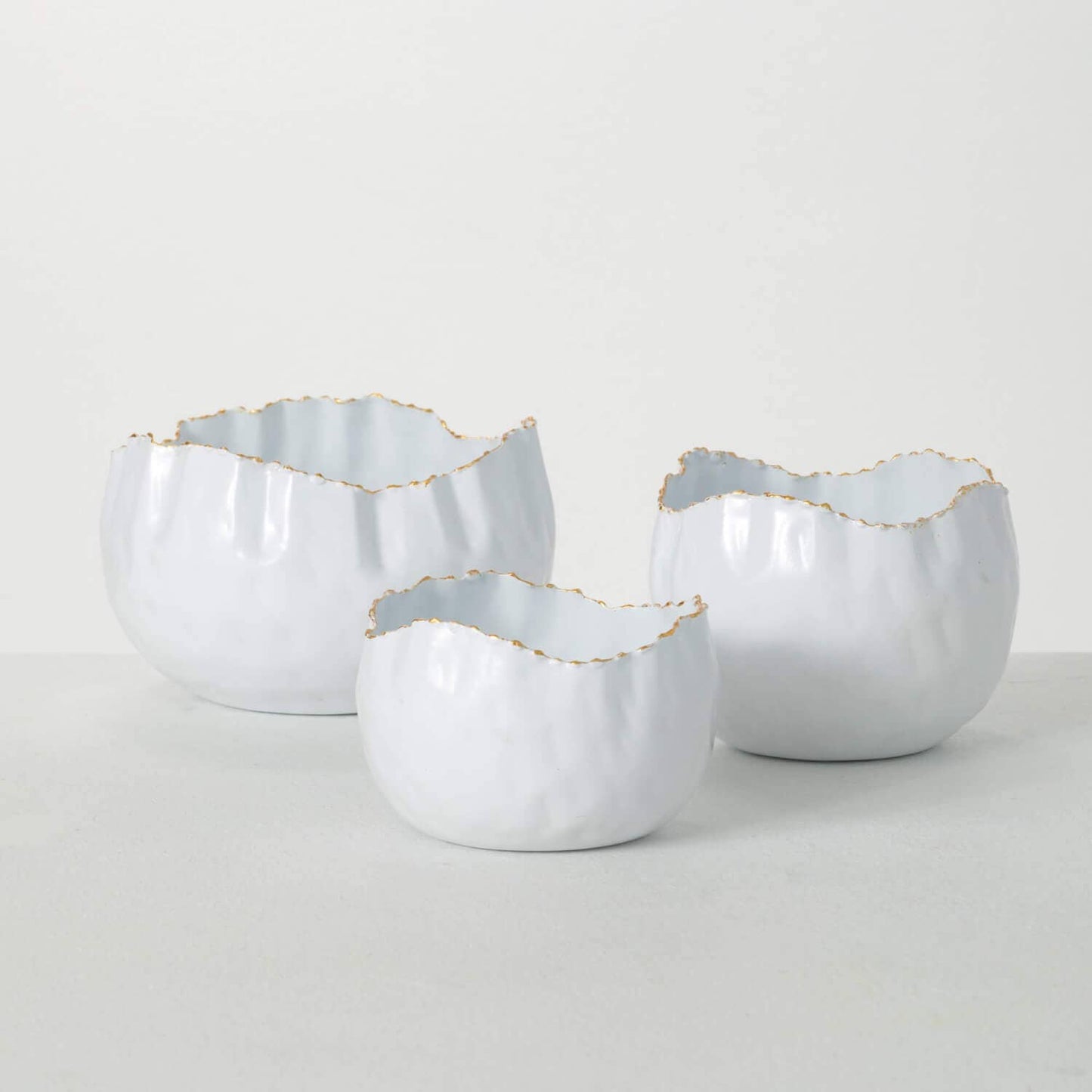 Scalloped Organic Edge Bowls