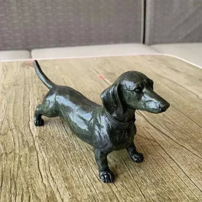 Dachshund Garden Statue