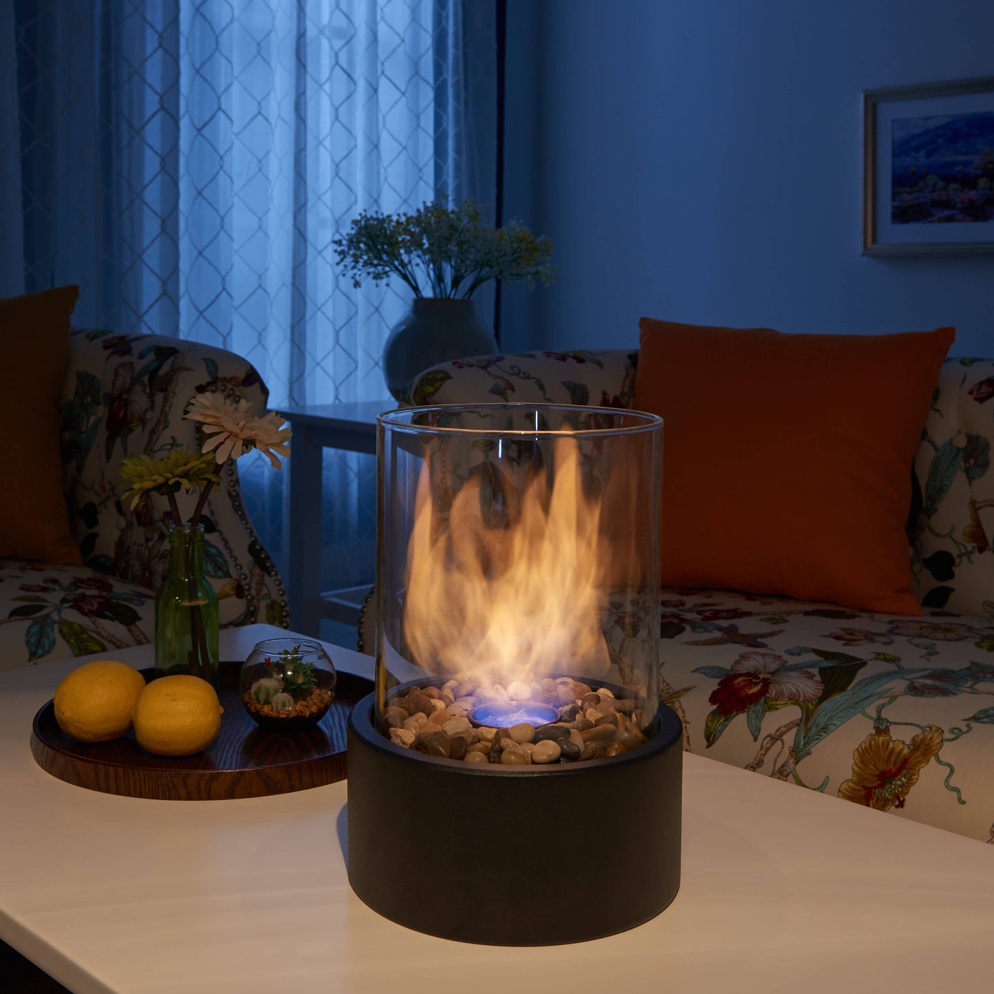 Indoor/Outdoor Portable Tabletop Fire Pit
