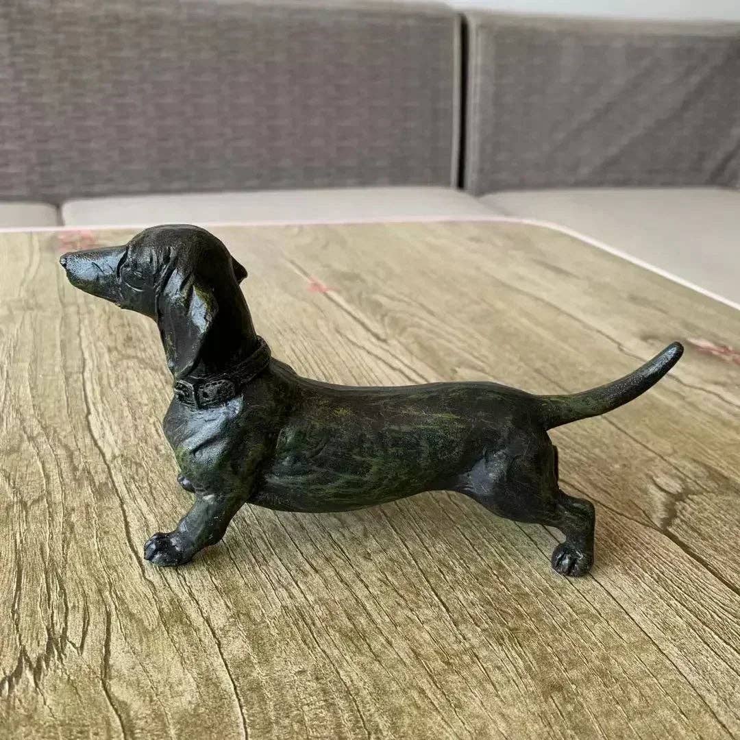 Dachshund Garden Statue