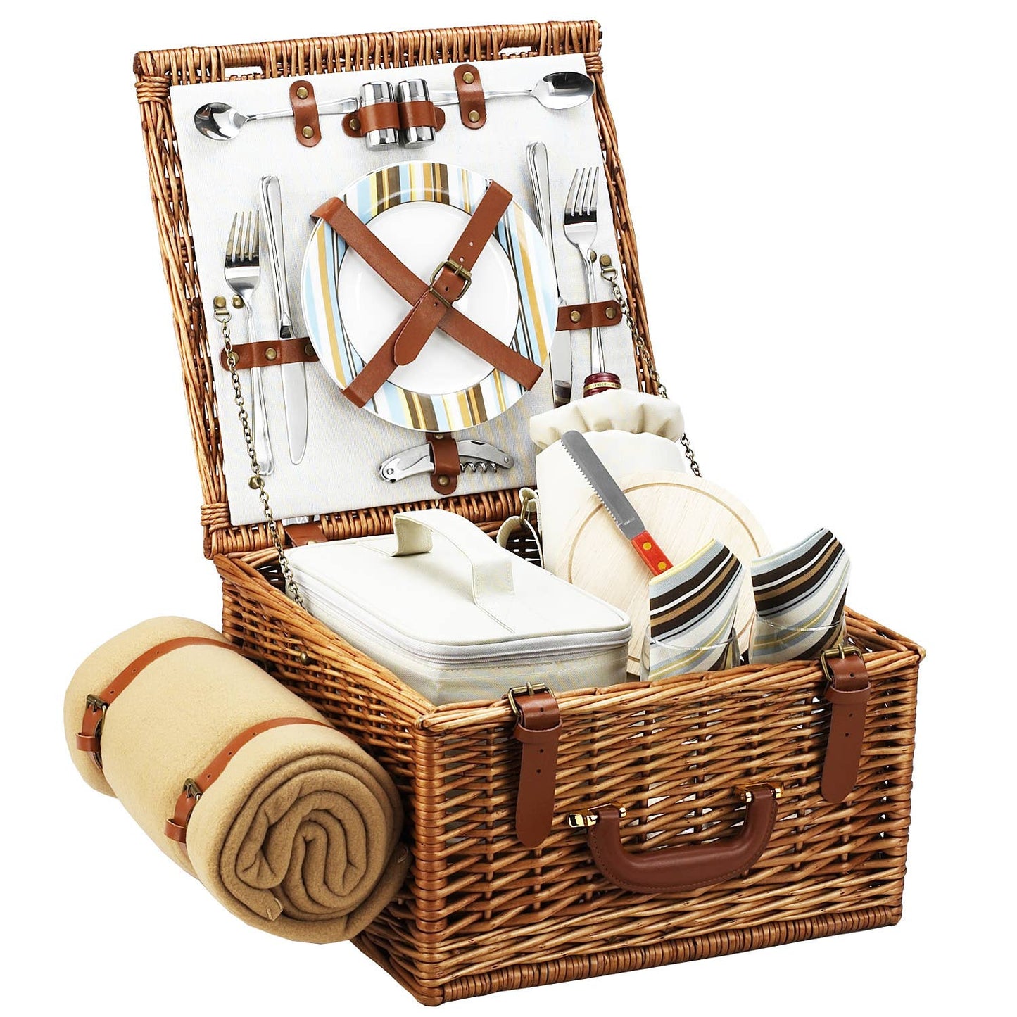 Cheshire Basket for Two with Blanket