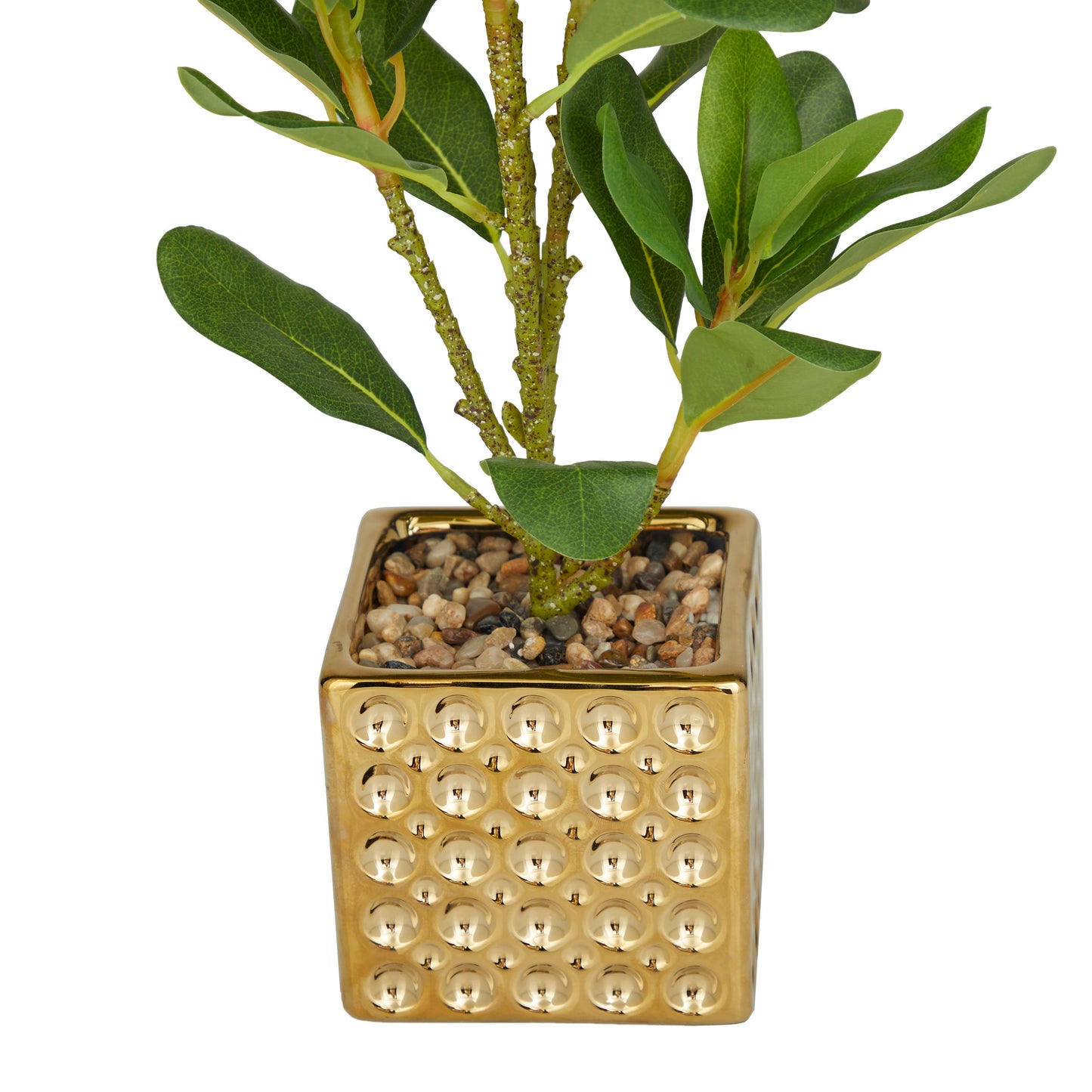 Glam Green Faux Foliage Artificial Plant
