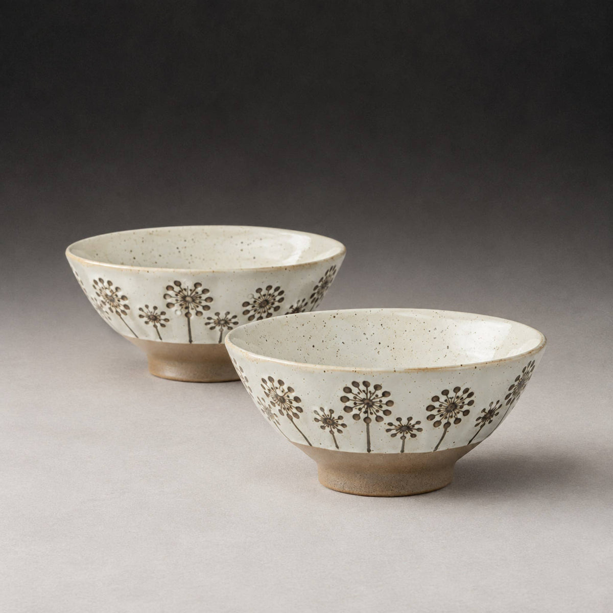 Rustic Sunflower Pattern Ceramic Hat Bowl