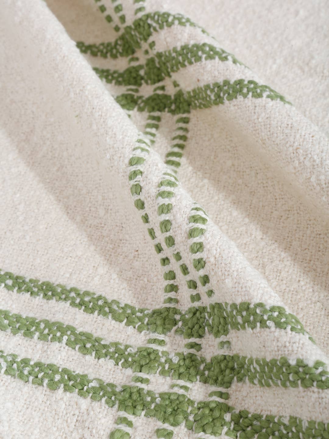 Boho inspired throw for living room | Indian artisanal throw