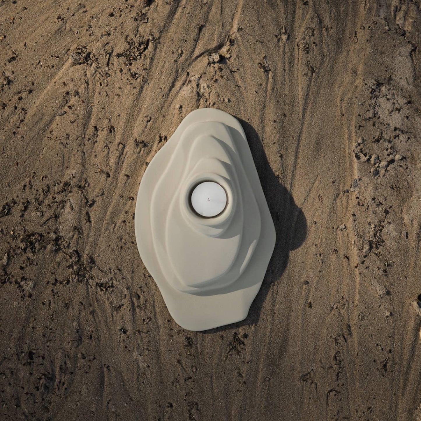 DUNE Candle holder Sandy Cream