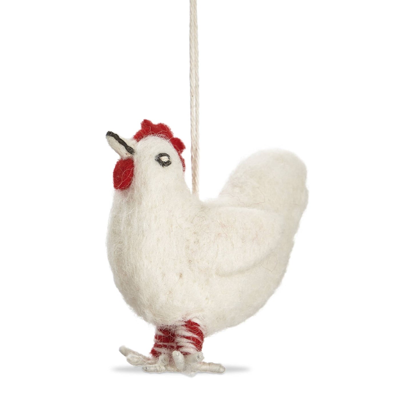 Farmhouse Chicken Christmas Ornament - Multi