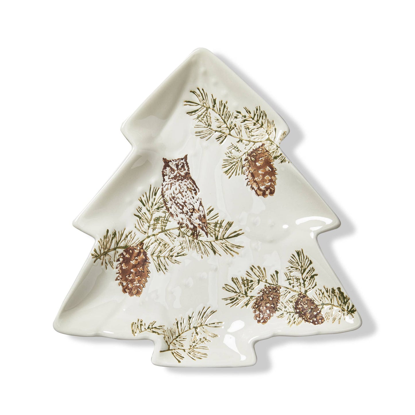 Wild Pine Tree Shaped Platter