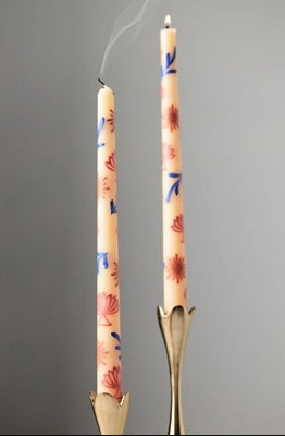Anthro Taper Candles S/2
