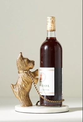 Scottie Wine Bottle Holder