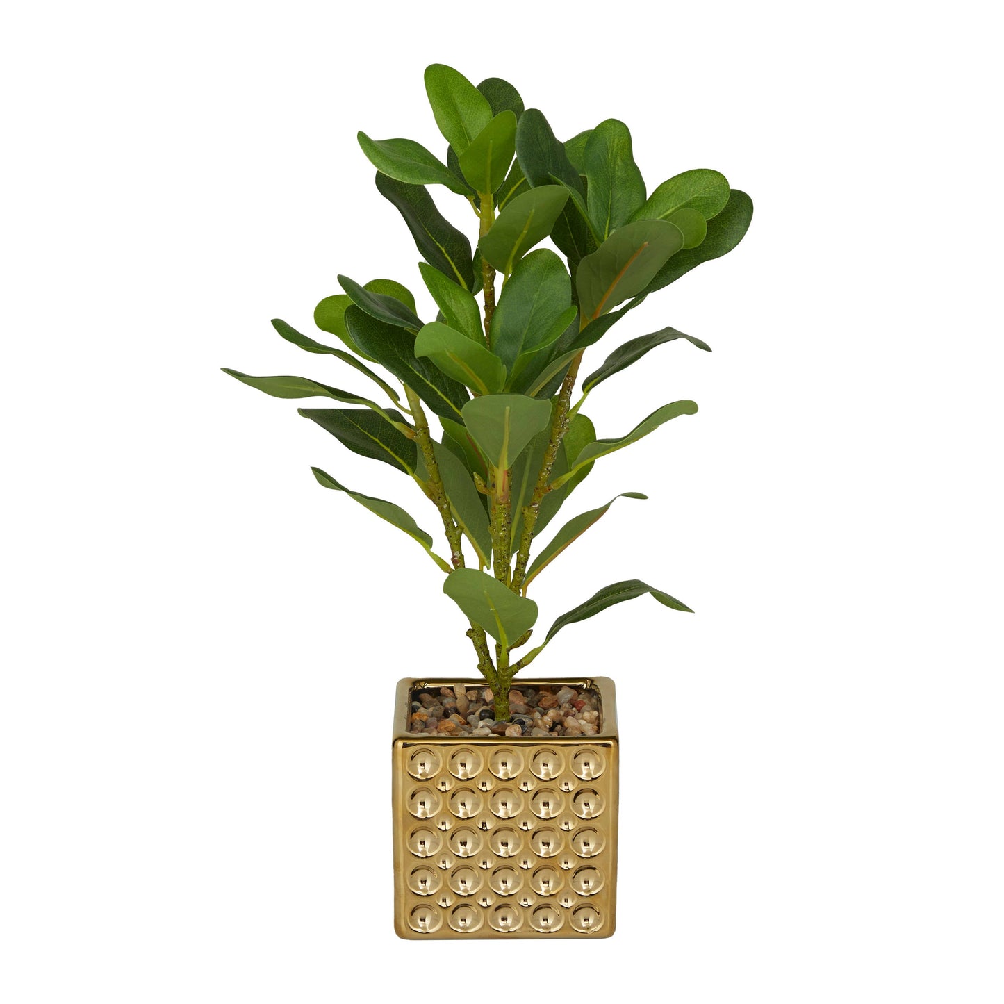 Glam Green Faux Foliage Artificial Plant