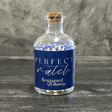 The "Perfect Match" Glass Jar