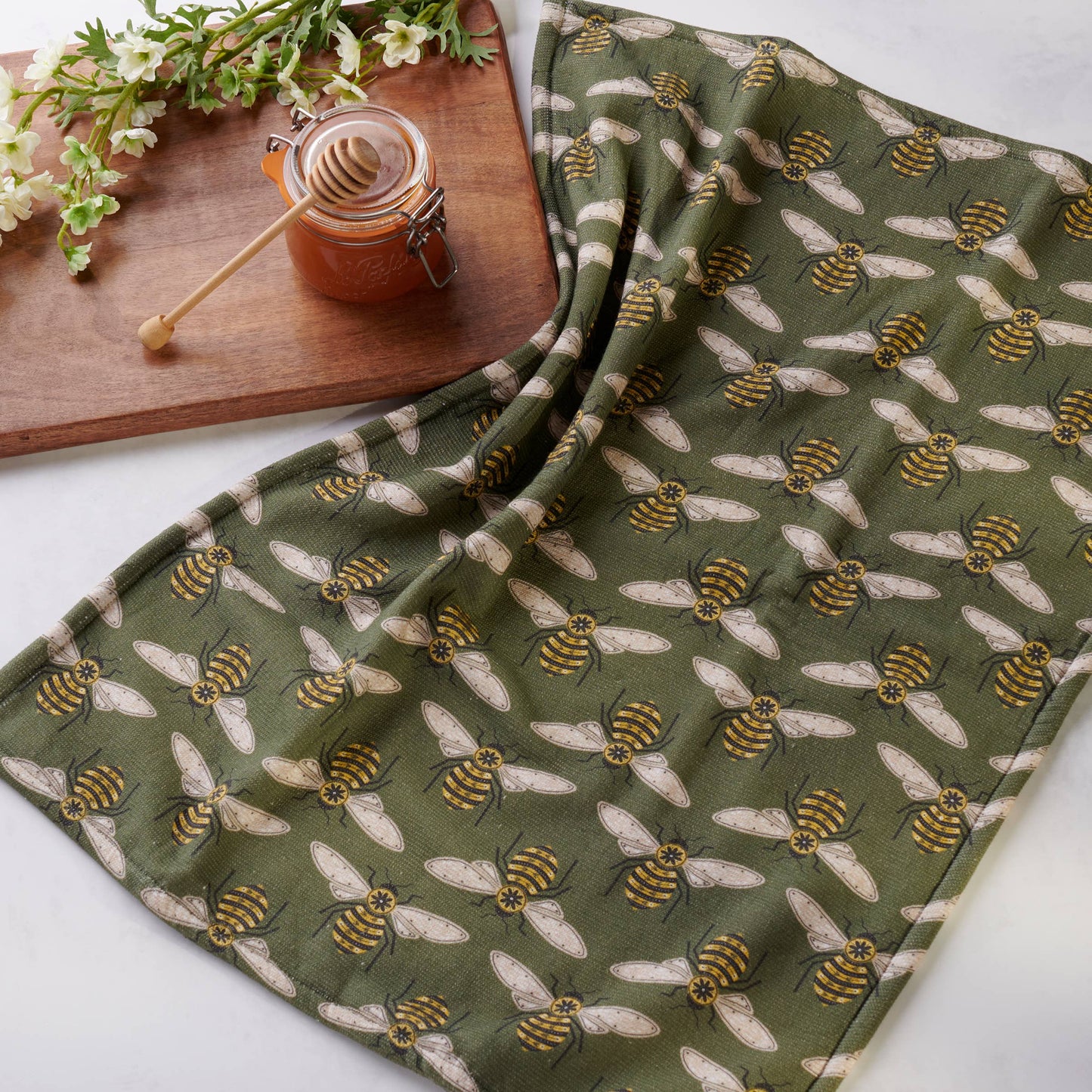 Honey Bee Kitchen Towel