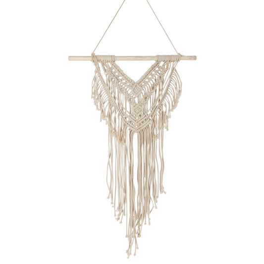 * Tanda Macramé Wall Hanging - Cream *
