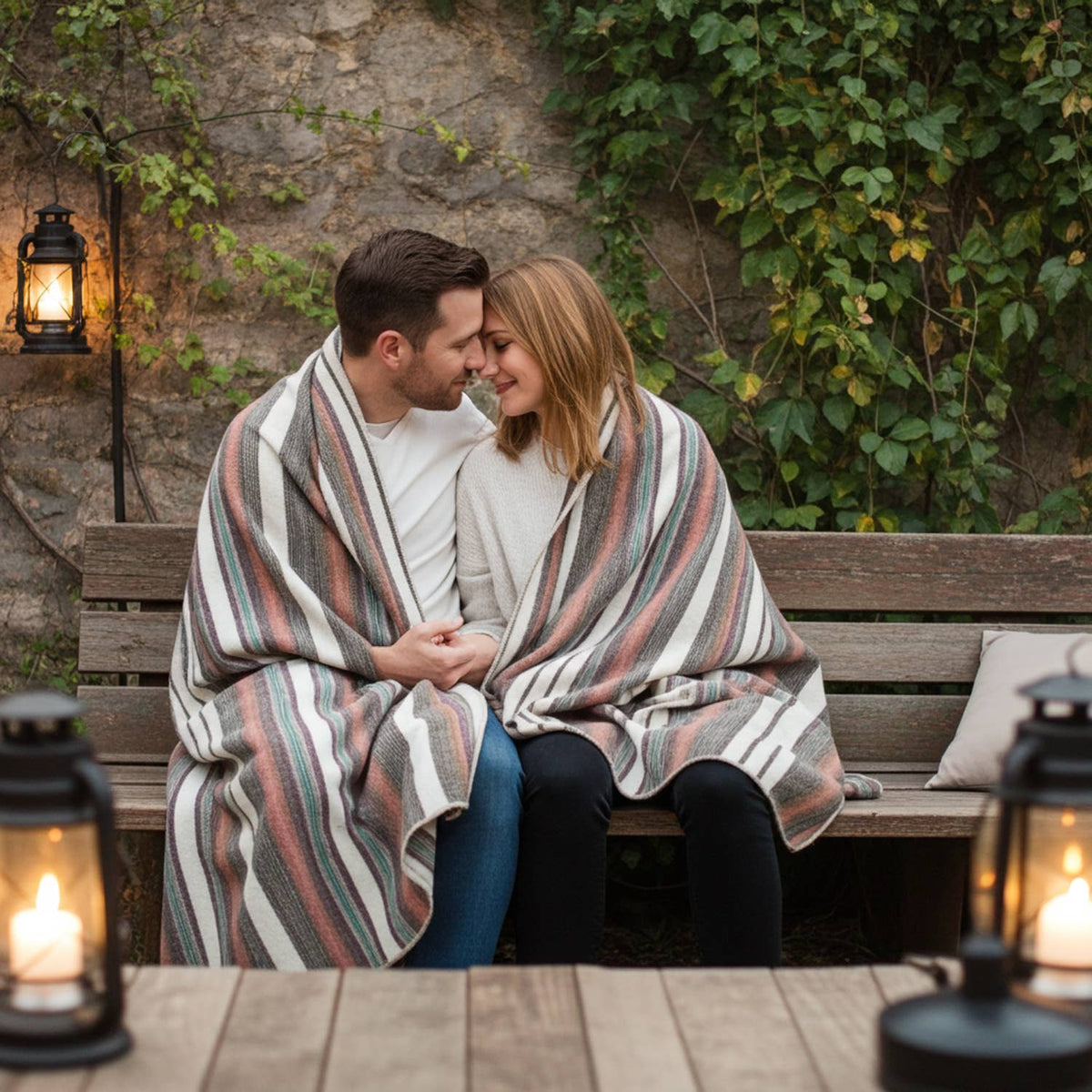 Alpaca Throw - Oasis