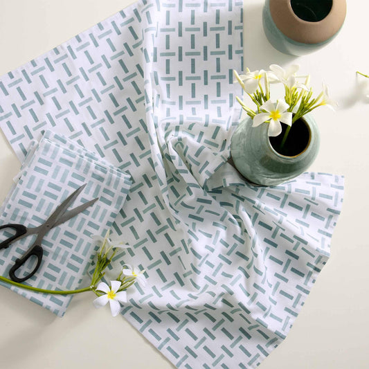 Maze Cotton Dish Towel Set of Two