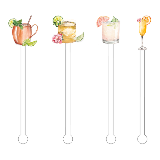 Fancy Drinks Stir Sticks