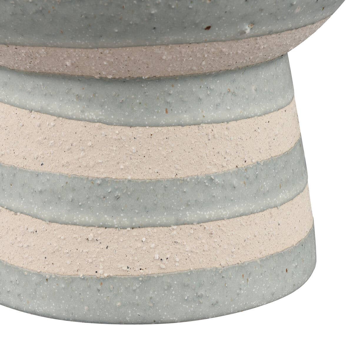 Lena Decorative Striped Ceramic Vase