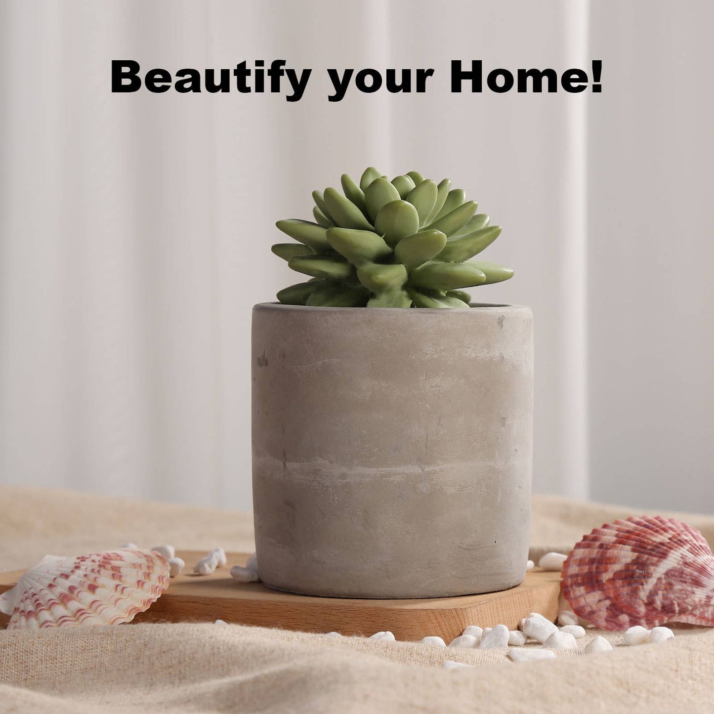 Succulent in Planter Diffuser Gift Set - Citrus Verbena