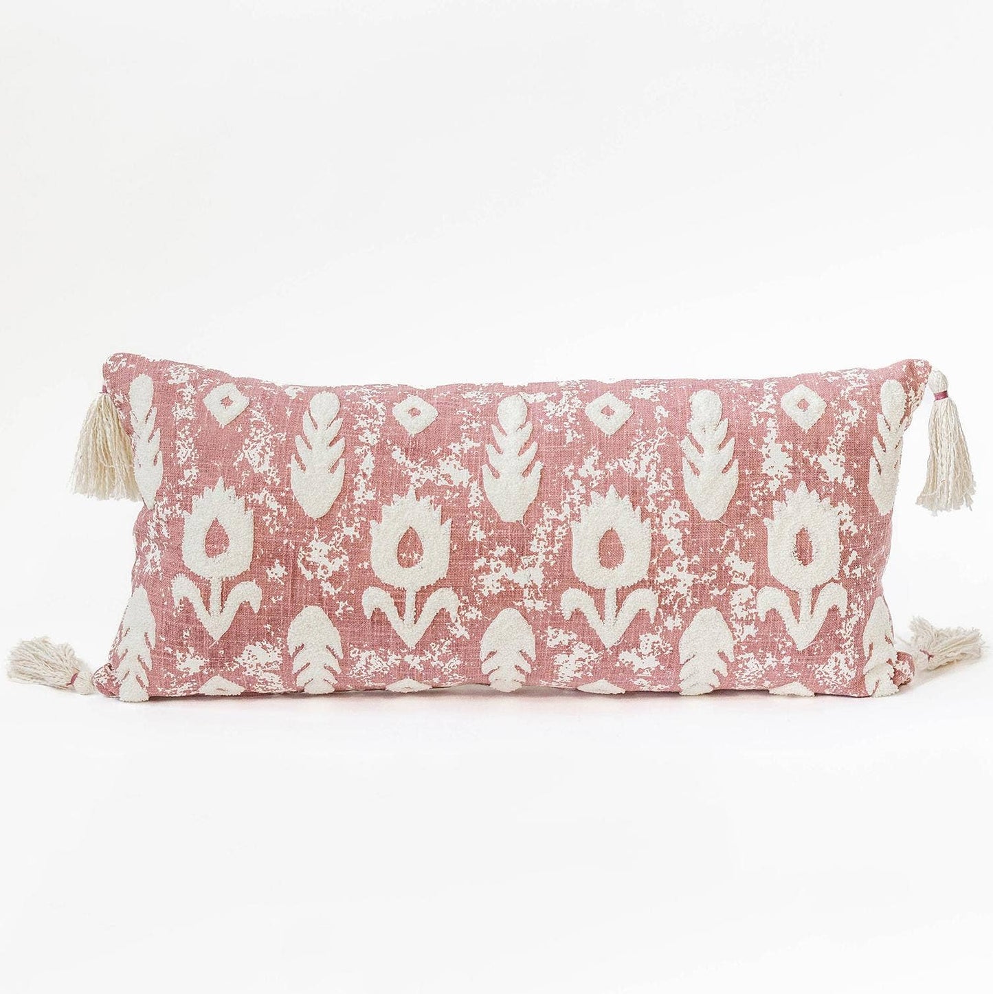 12" x 28" Lumbar Pillow With Tassels