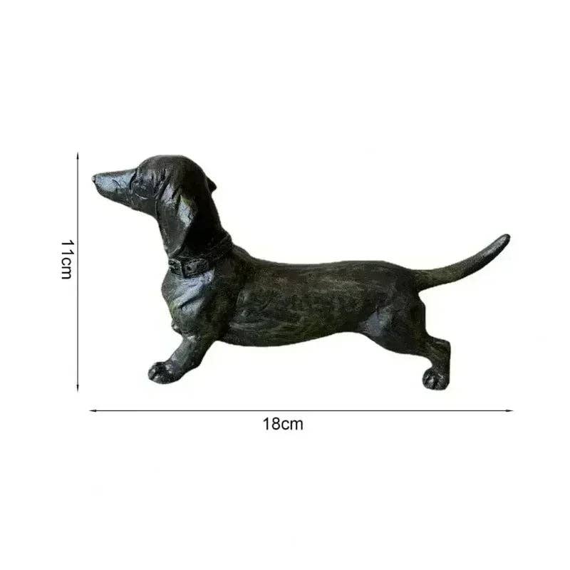 Dachshund Garden Statue