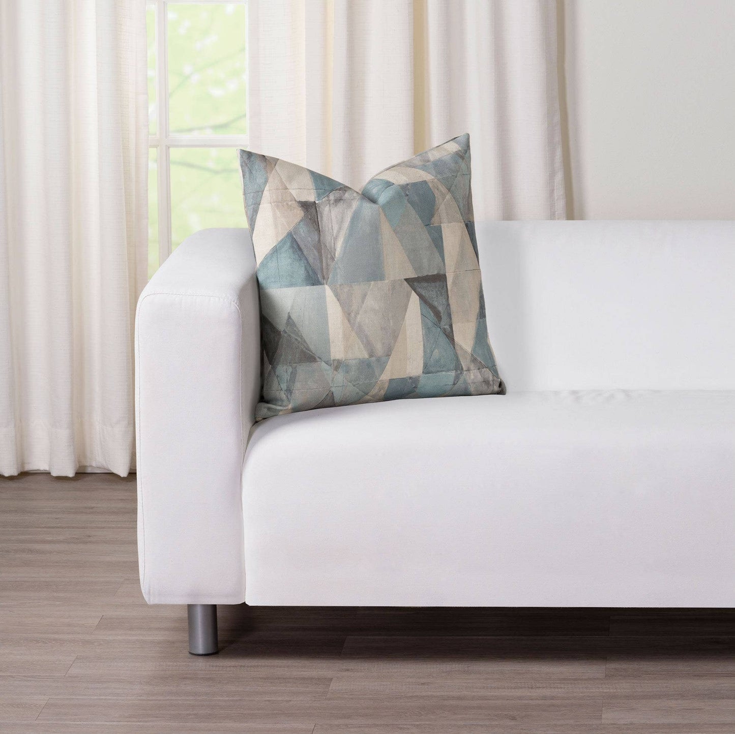 Siscovers Refraction Ice Geometric Print Throw Pillow