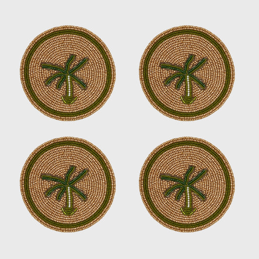 Palm tree coasters