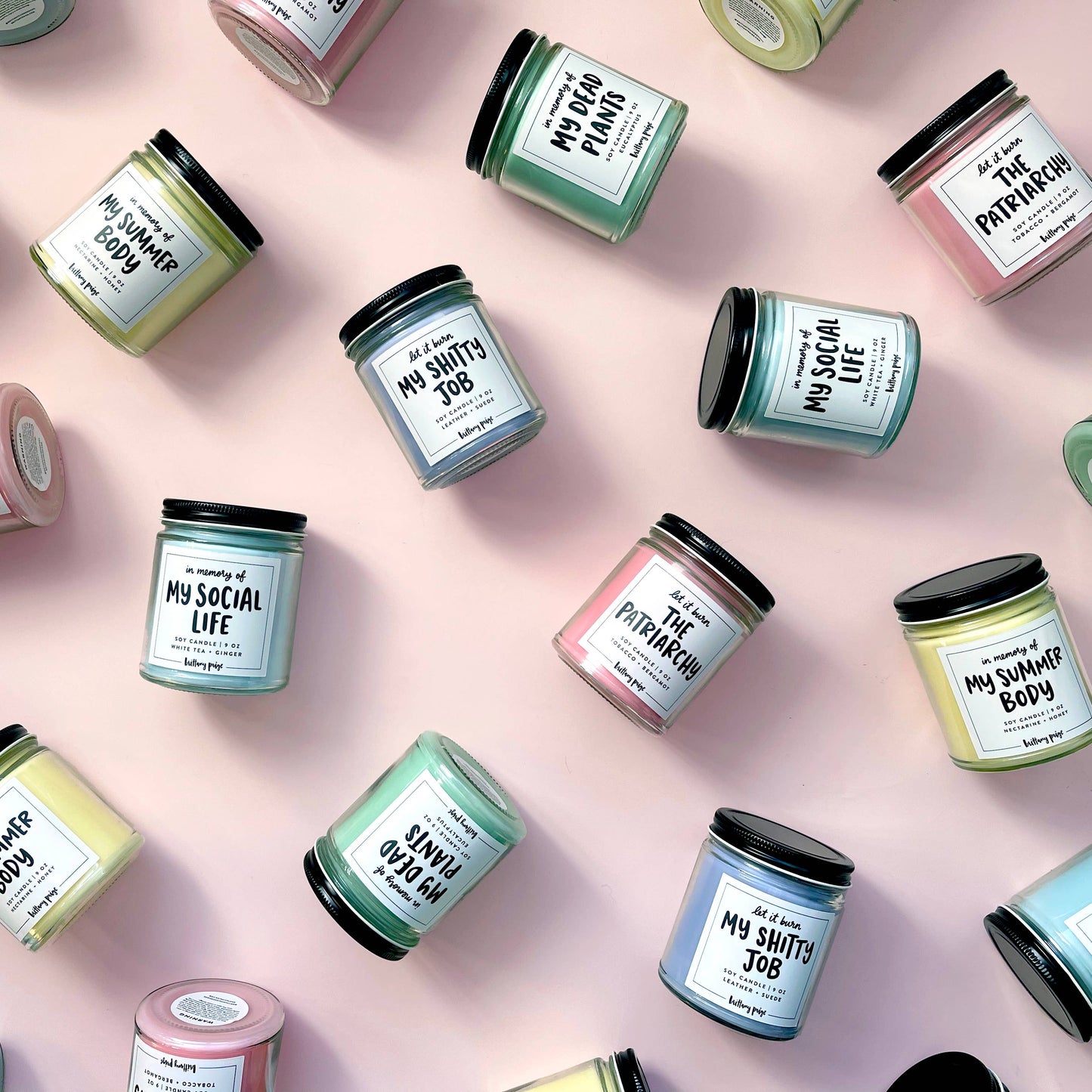 In Memory of My Dead Plants Candle