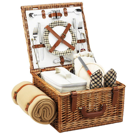 Cheshire Basket for Two with Blanket