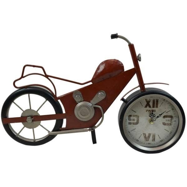 Motorcycle Table Clock