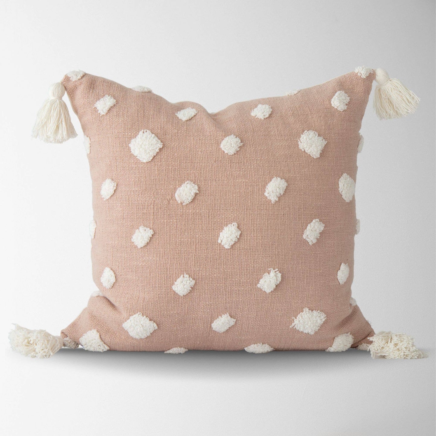 Lillee Polka Dot Shag Pillow