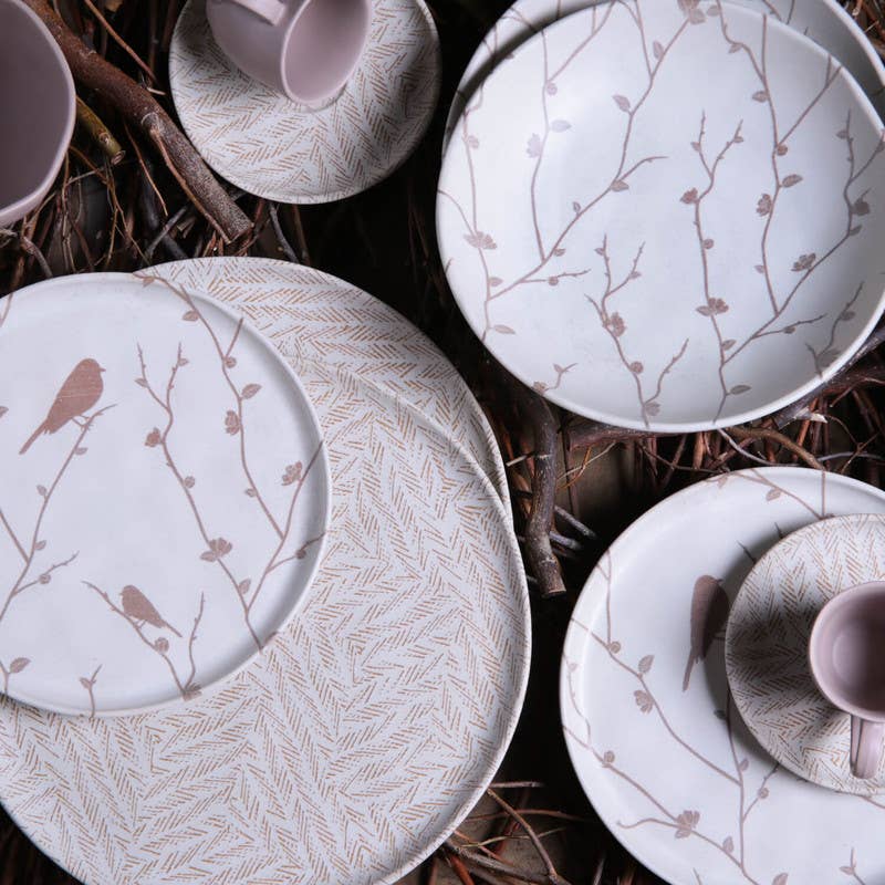 Bio Stoneware Luar Dessert Plate, 8.46"
