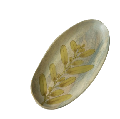 Wisteria Yellow Decorative Tray