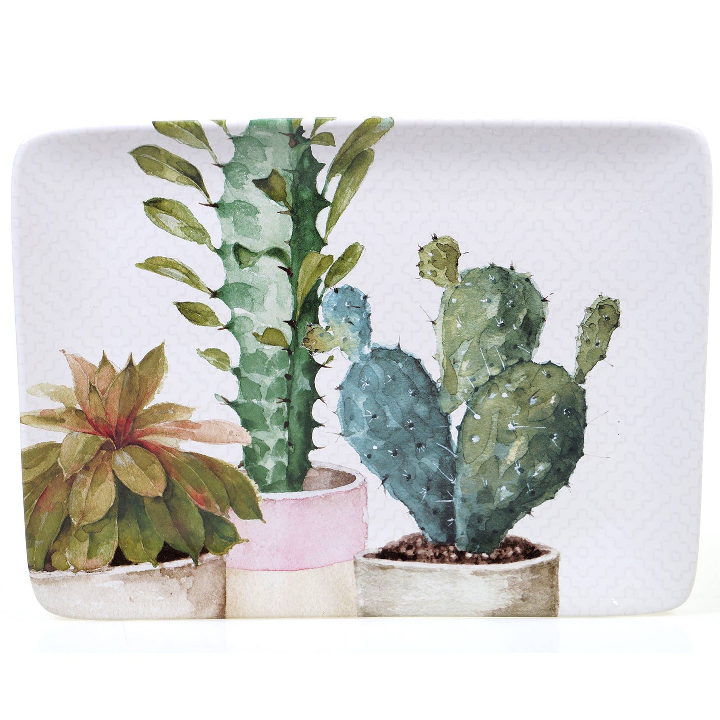 Cactus Verde Rectangular Platter 16 in x 12 in