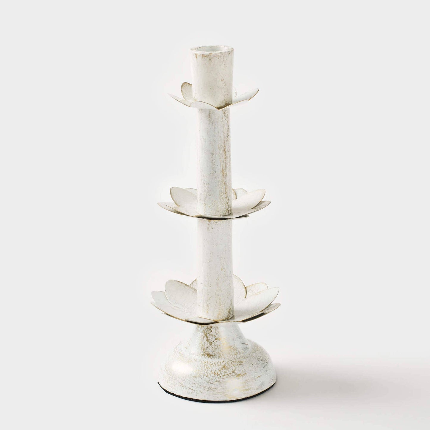 Lotus Bloom Tapered Candleholders