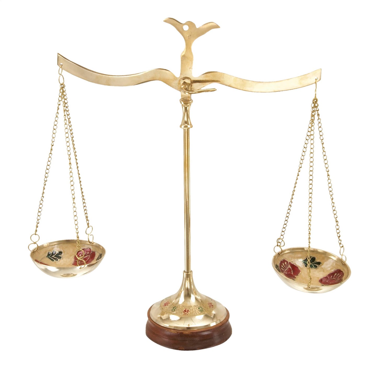 A-30651: BRASS SCALE 12"W, 12"H