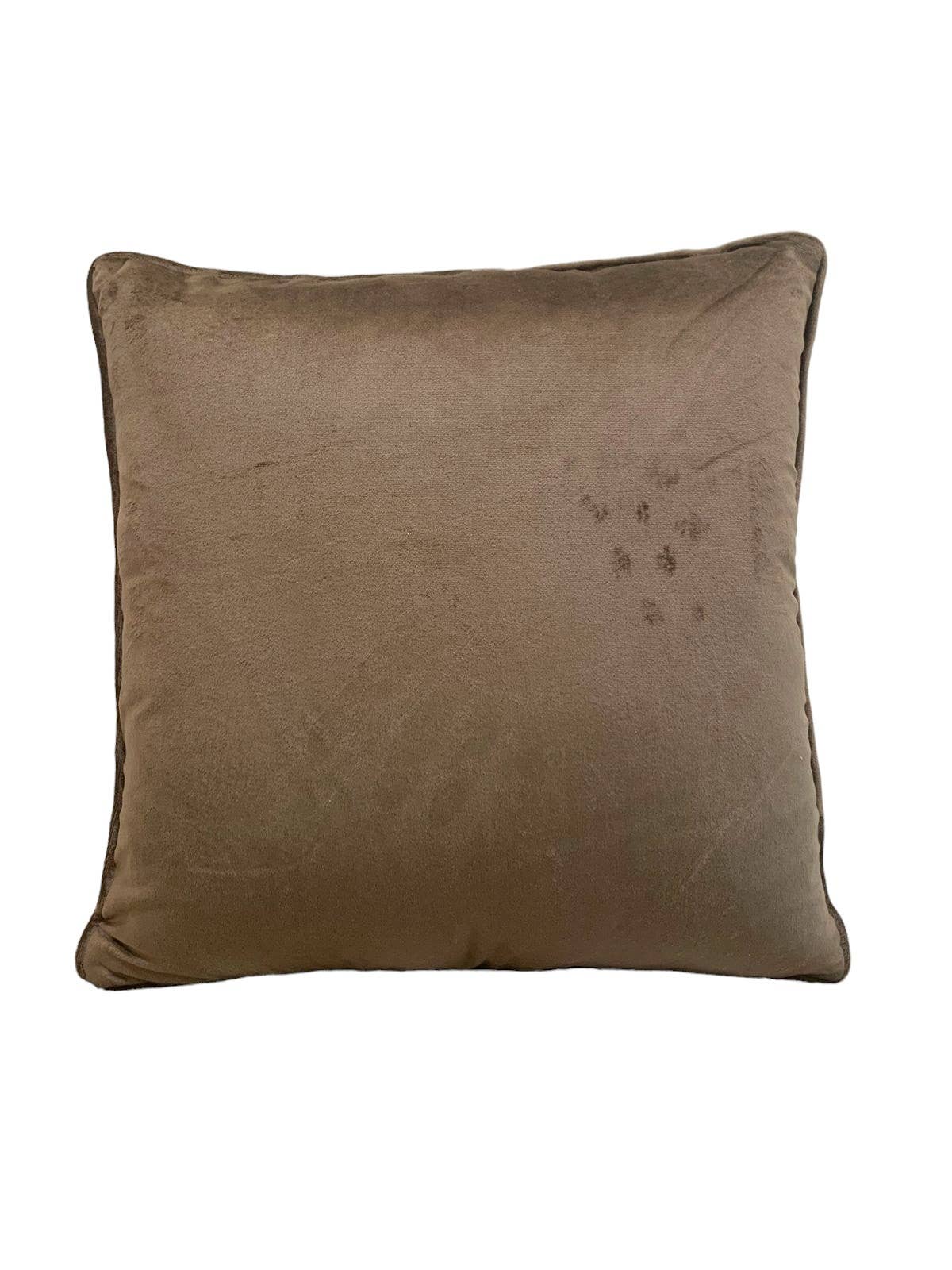 Handmade Floral Throw Pillow