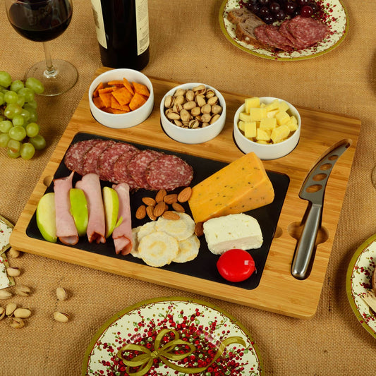 Bamboo / Slate Cheese Platter