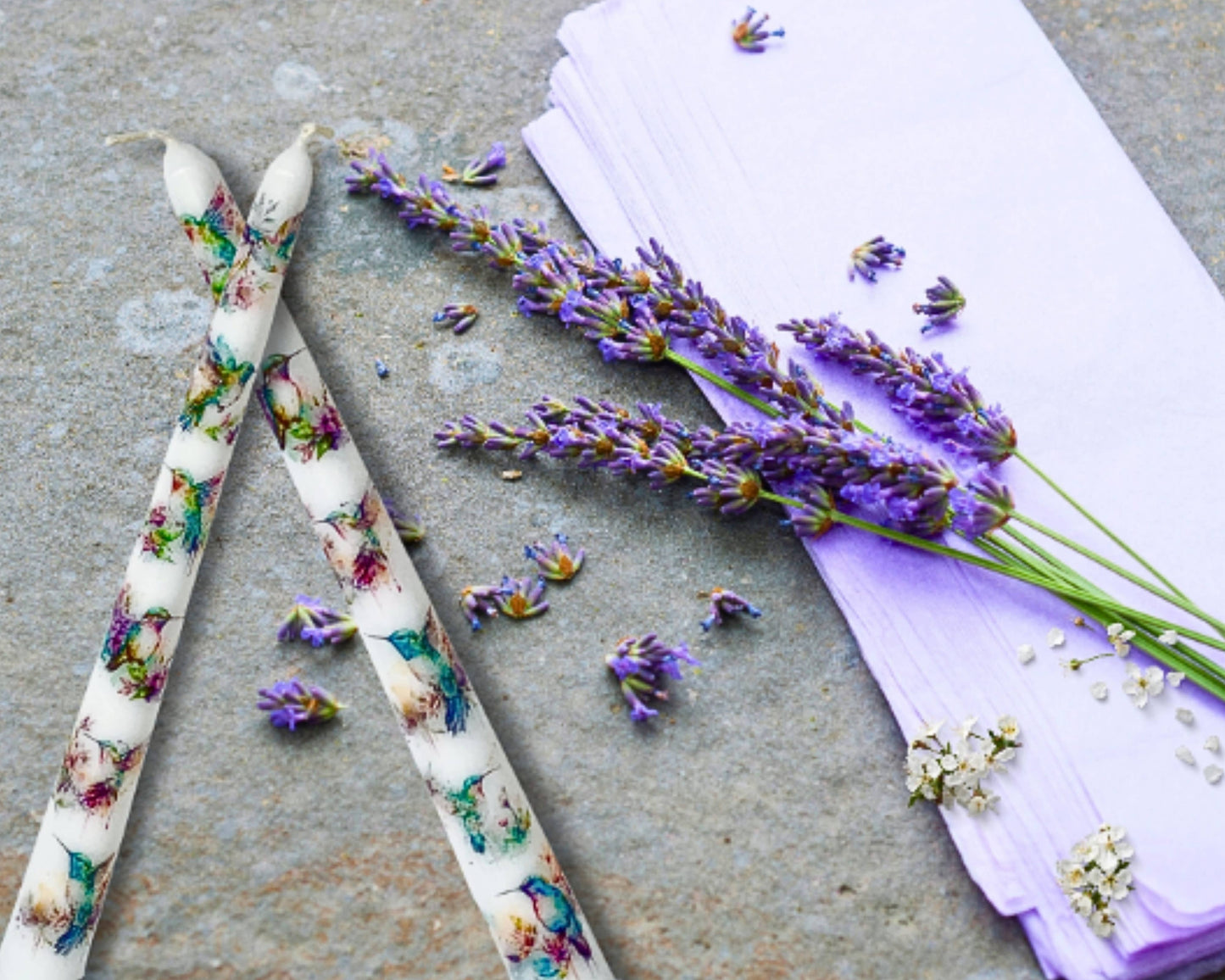 Hummingbird Taper Candles Home Decor and Gift