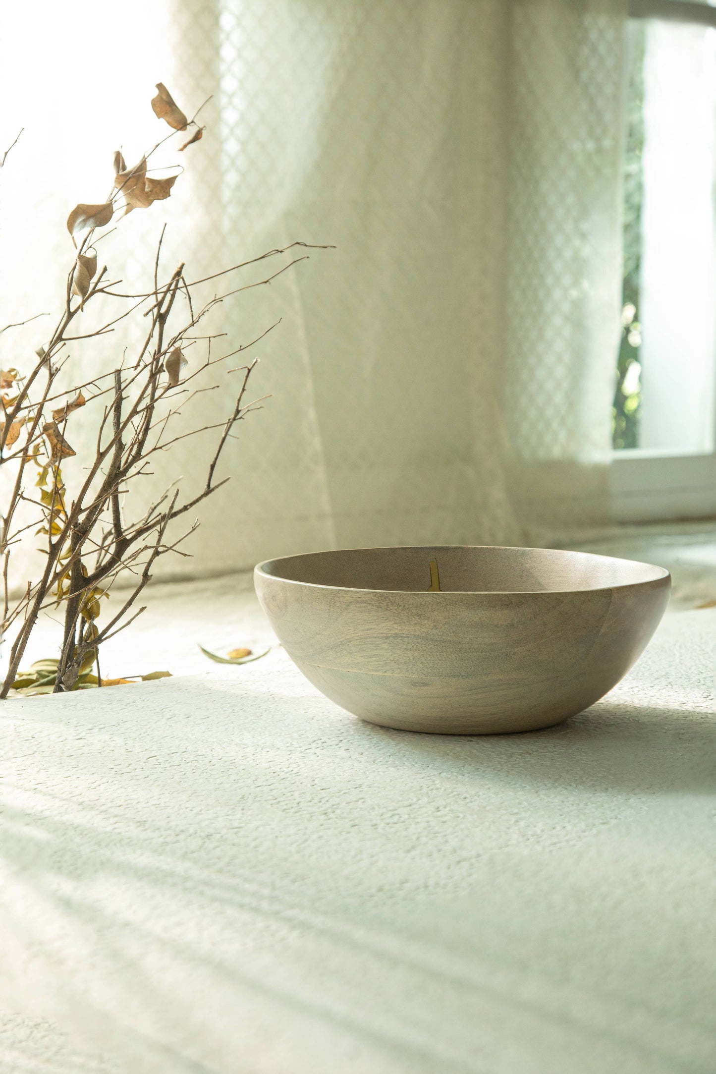 Wisteria Yellow Bowl