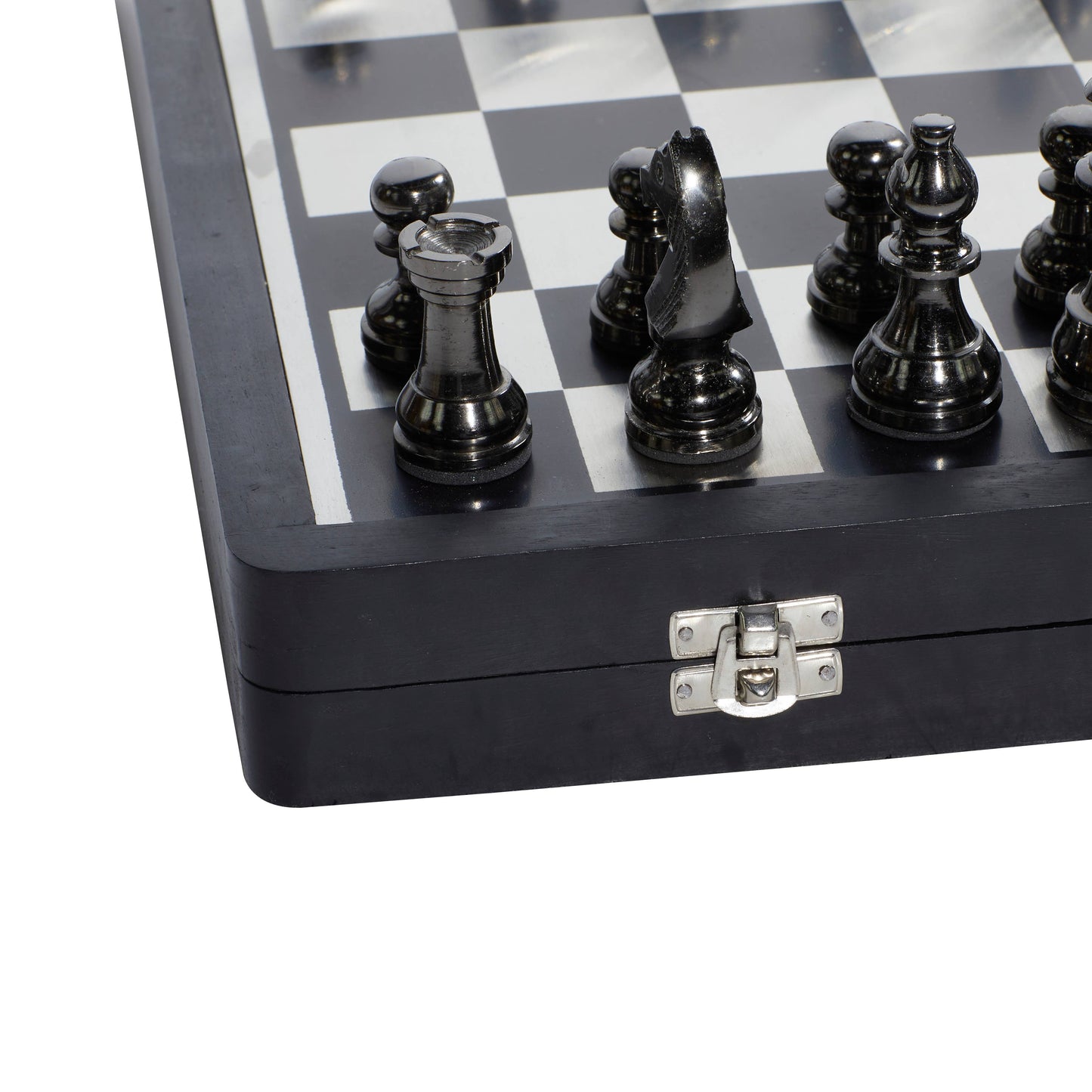 Traditional Black Aluminum Metal Game Set