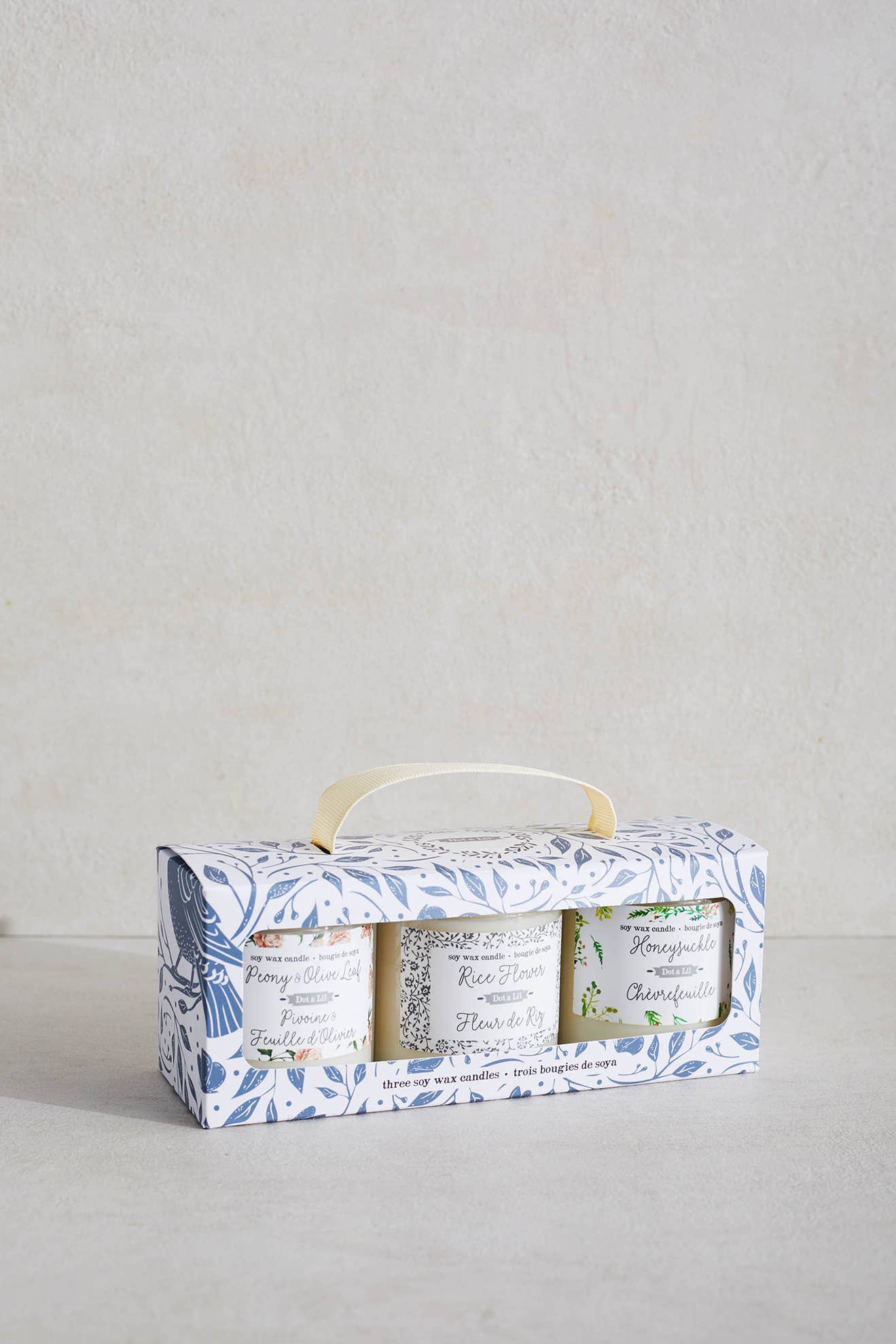Candle trio gift set