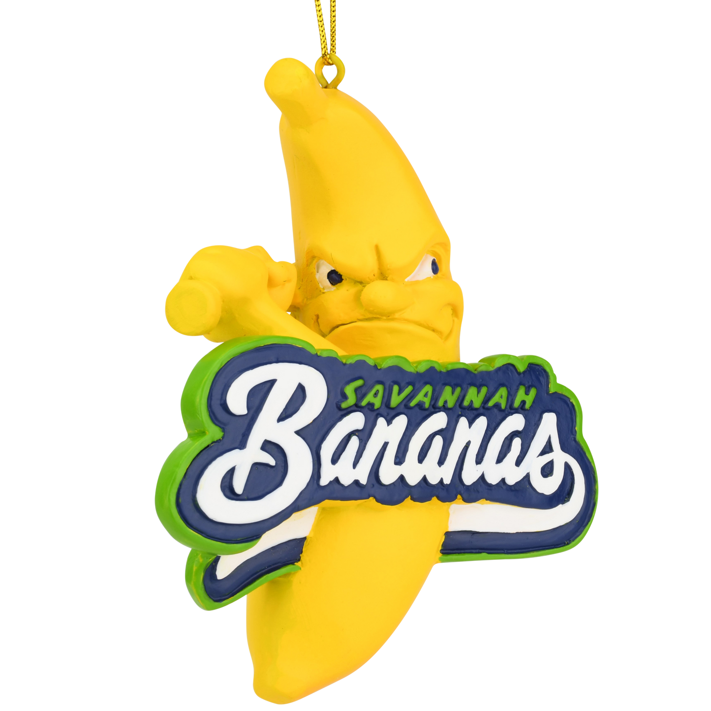 Tree Buddees x Savannah Bananas Logo Official Banana Ball Ornament - Limited Edition