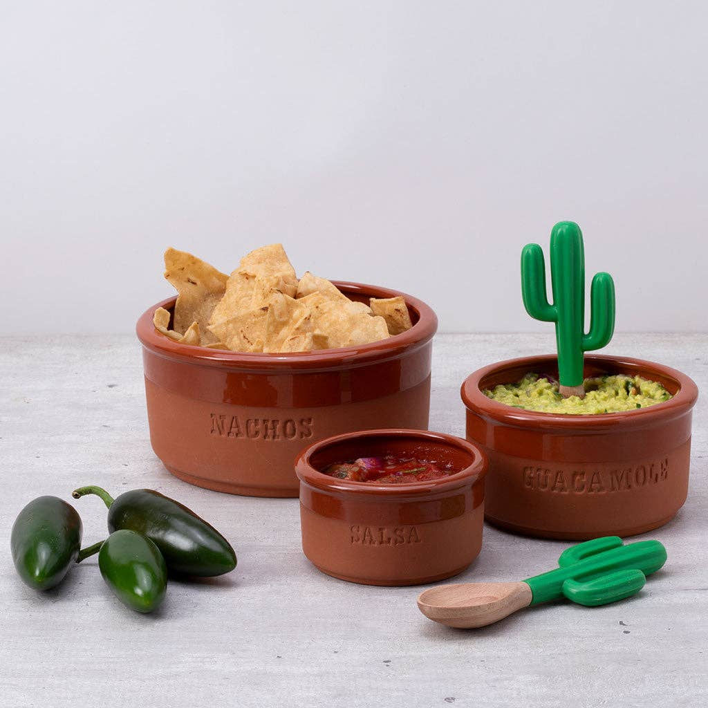 Terracotta Serving Bowls - Set of 3 | Bowlero
