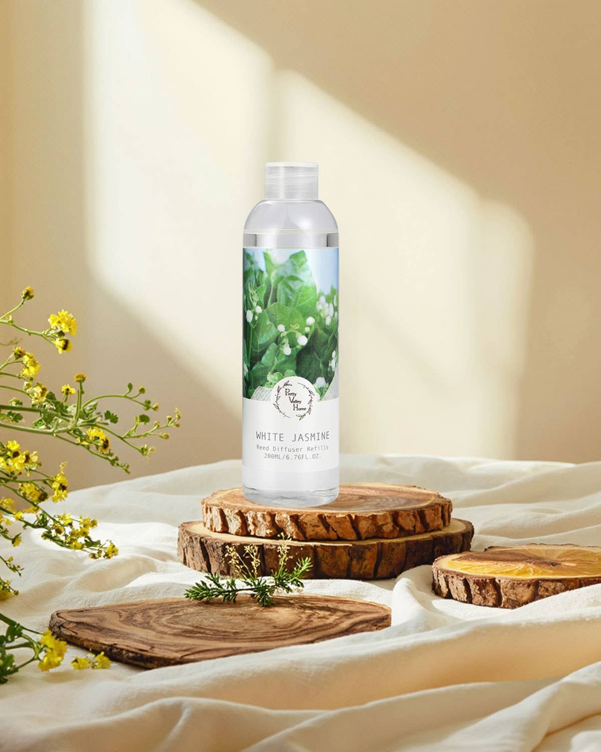 200ml Fragrance Diffuser Refill Oil - White Jasmine