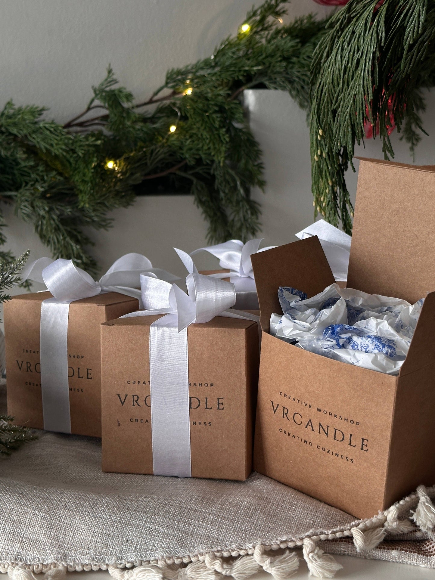 Christmas candle in Gift Box - 1pc | Unique Holiday Xmas