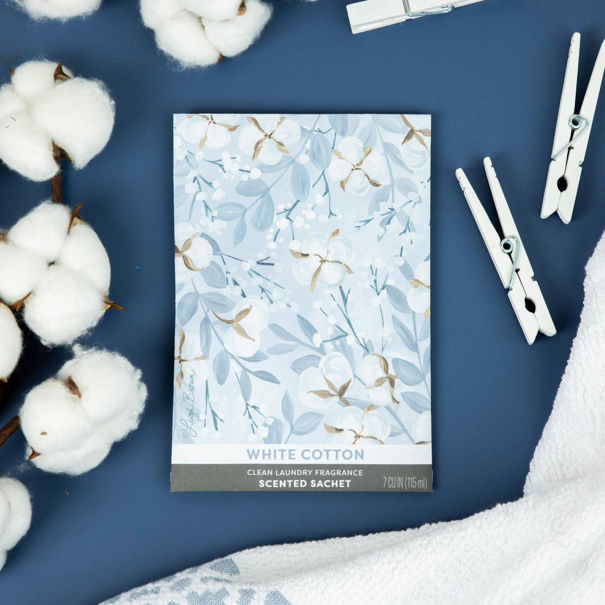 Fresh Scents | White Cotton Sachets | Stocking Stuffer