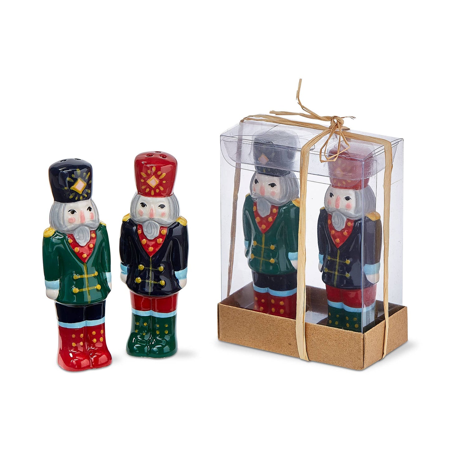 Christmas Nutcracker Salt & Pepper Set of 2 - Multi